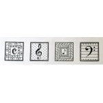 Wg12832 - Music Coasters