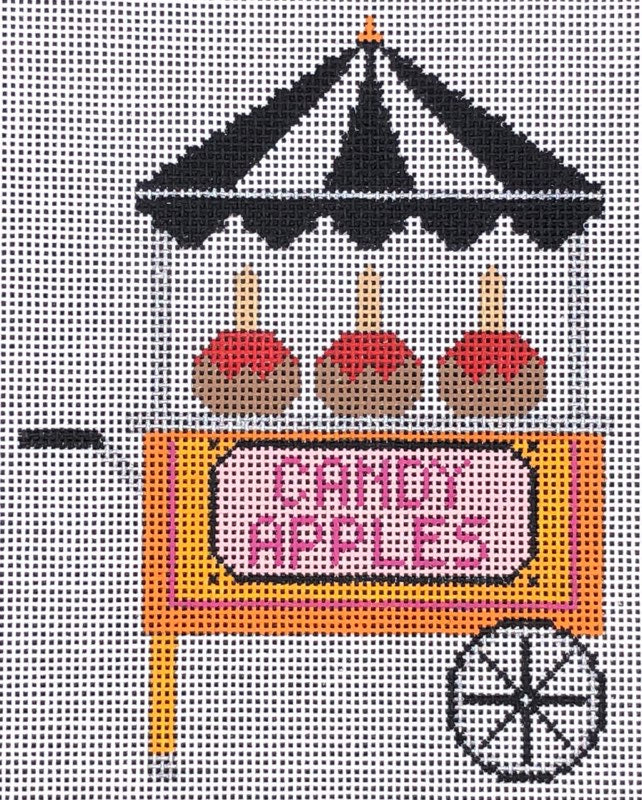 F210D Candy Cart - Candy Apples