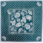 Wg12677 - Karen's Teal Damask Pillow