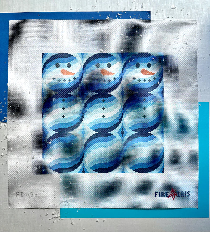 FI-092  Brr-Gello (Snowman Bargello)