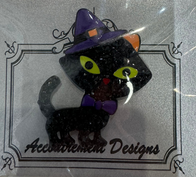 Accoutrement Designs Black Cat w/Hat (Large)