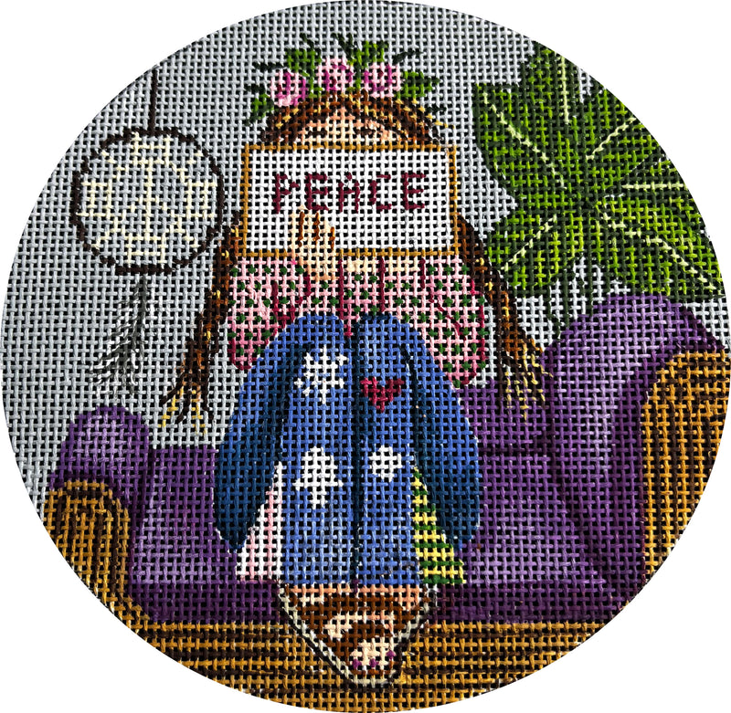 GE-GS204 Hippie Stitching Girl Round