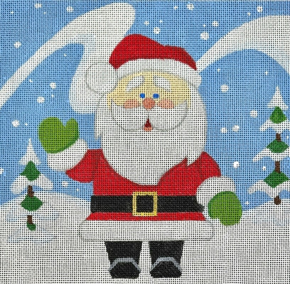 HO2385 SNOWY SANTA