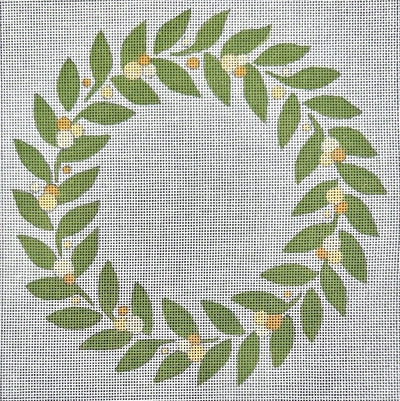 HO2451 Wreath Ivory Berries