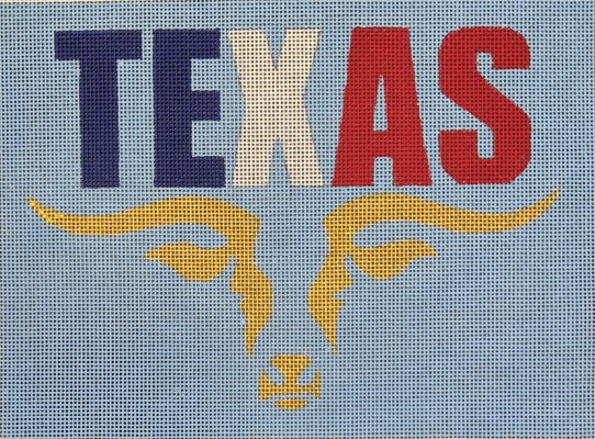 HO2559  Texas Longhorn Rectangle