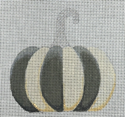 HO2565-13  Short Grey Striped Pumpkin