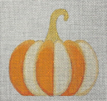 HO2567  Short Orange Stripe Pumpkin