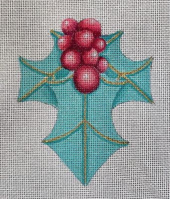 HO3304 TEAL HOLLY BERRY