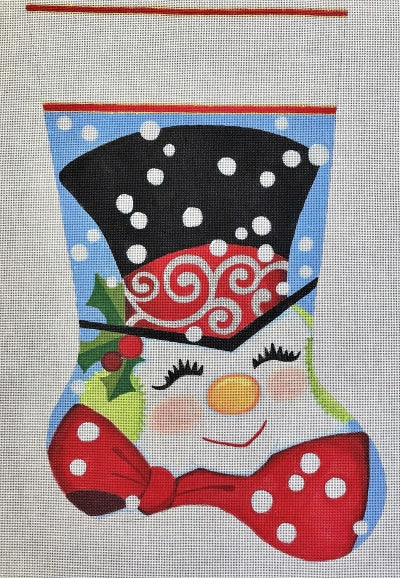 HO3309 SNOWY SNOWMAN STOCKING