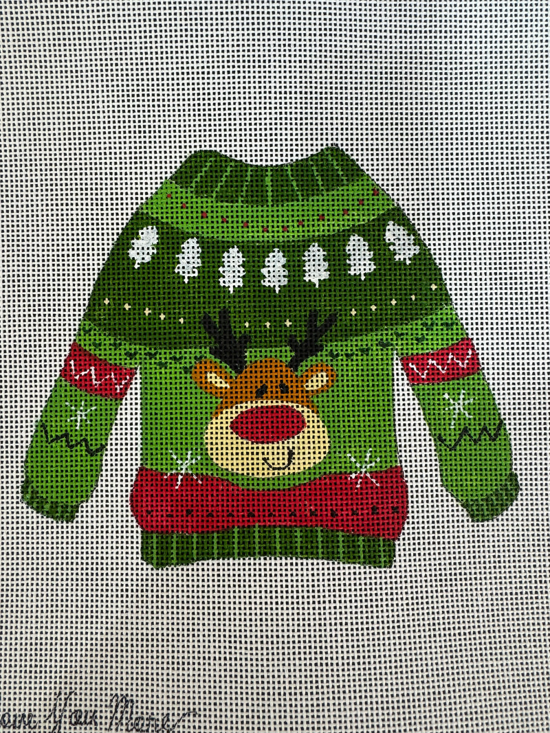 EJ-39B Reindeer Sweater