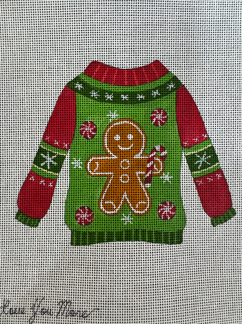 EJ-39C Gingerbread Man Sweater