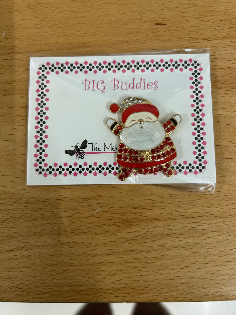 Big Buddies Santa Jeweled