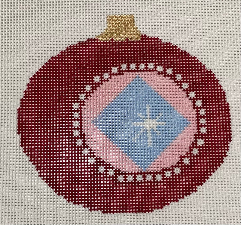 21-134 Retro Red Ornament