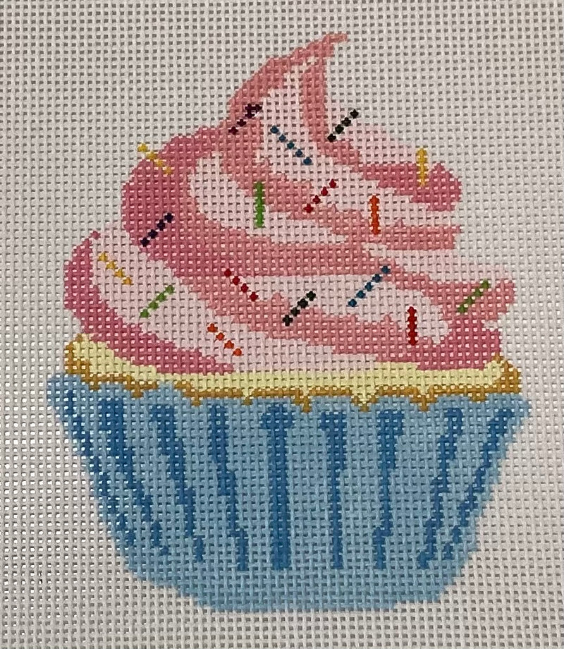 21-142 Pink Swirl Cupcake