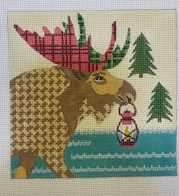 SN-AN25A Forest Moose ( 5x5)