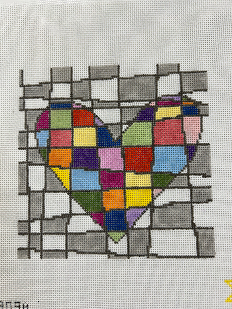 NKK309A Hearts and Squares