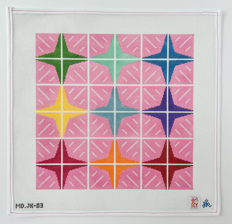 MD.JK-03 - Rainbow Star Quilt