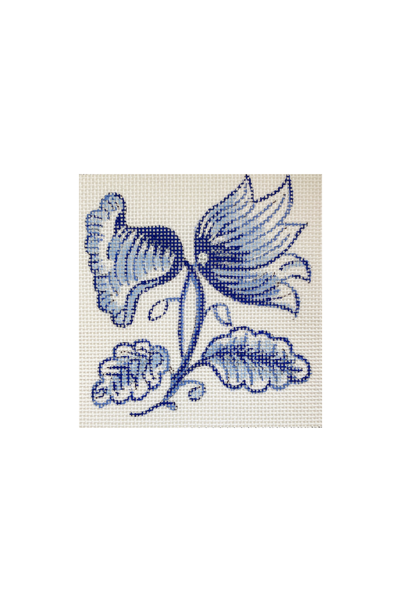 TSG44-D Delft Tiles Collection - Jacobean Bloom