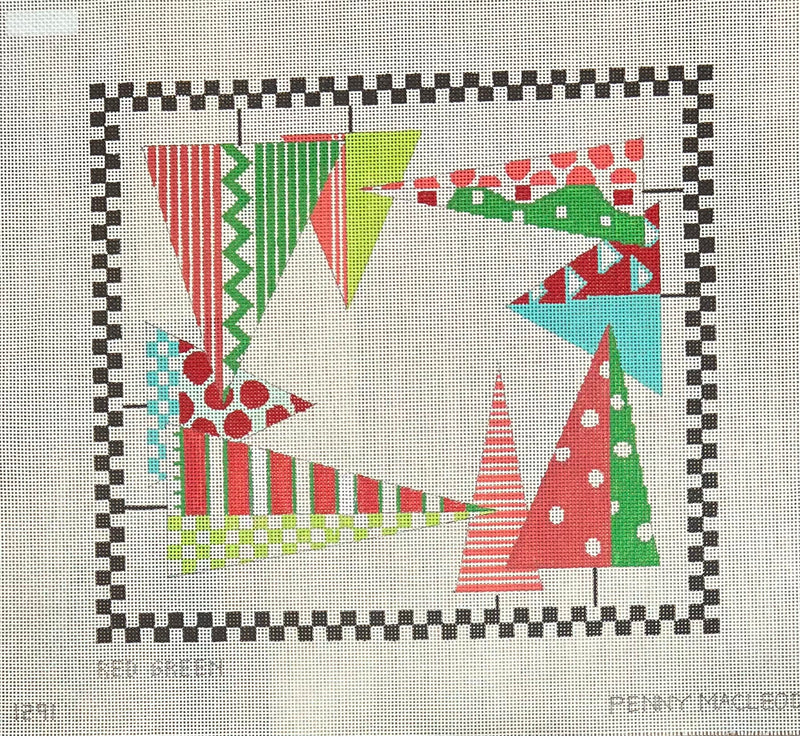 Penny Macleod:PM1291 Red Green 13x12 13m