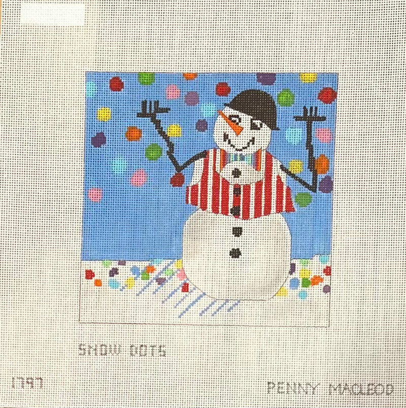 Penny Macleod:PM1797 Snow Dots 6x6 18M