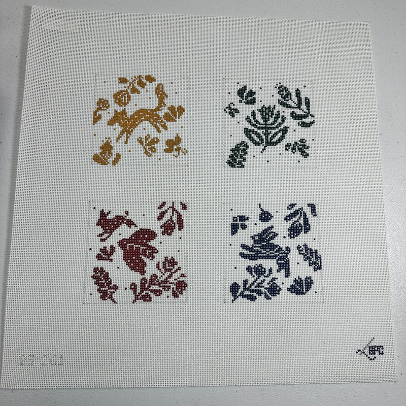 23-261 Animal coasters set of 4