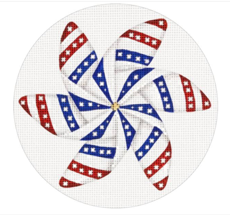 2326-B Dot Pinwheel Ornament