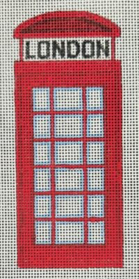 HO2583  London Phone Booth Ornament