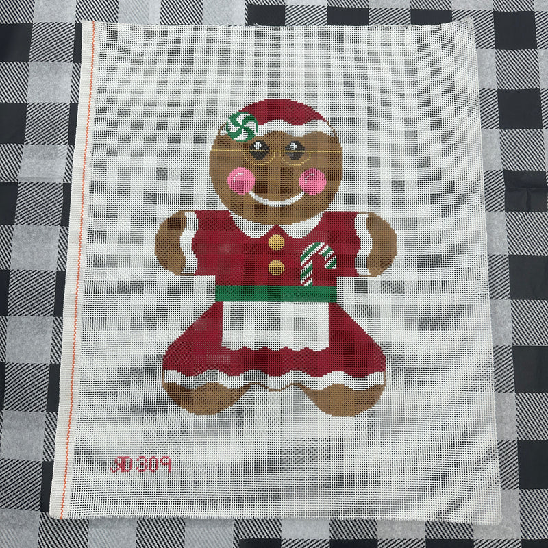 309 - Mrs Clause Giant Gingerbread