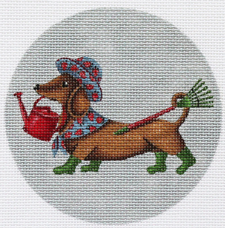 DS 1118 Gardening Daschund