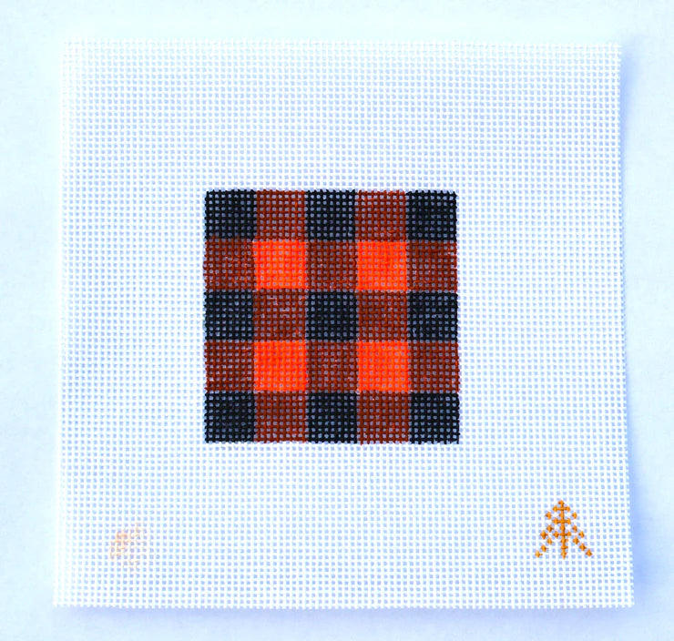 CC-26 Buffalo Check - Orange & Black Cozy Insert