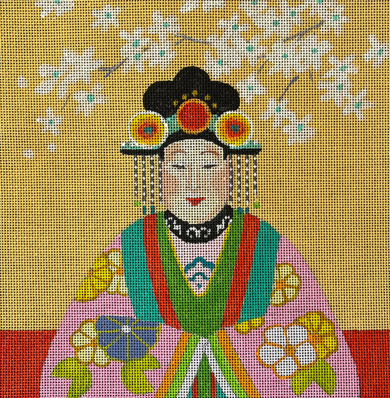 PE257 geisha woman