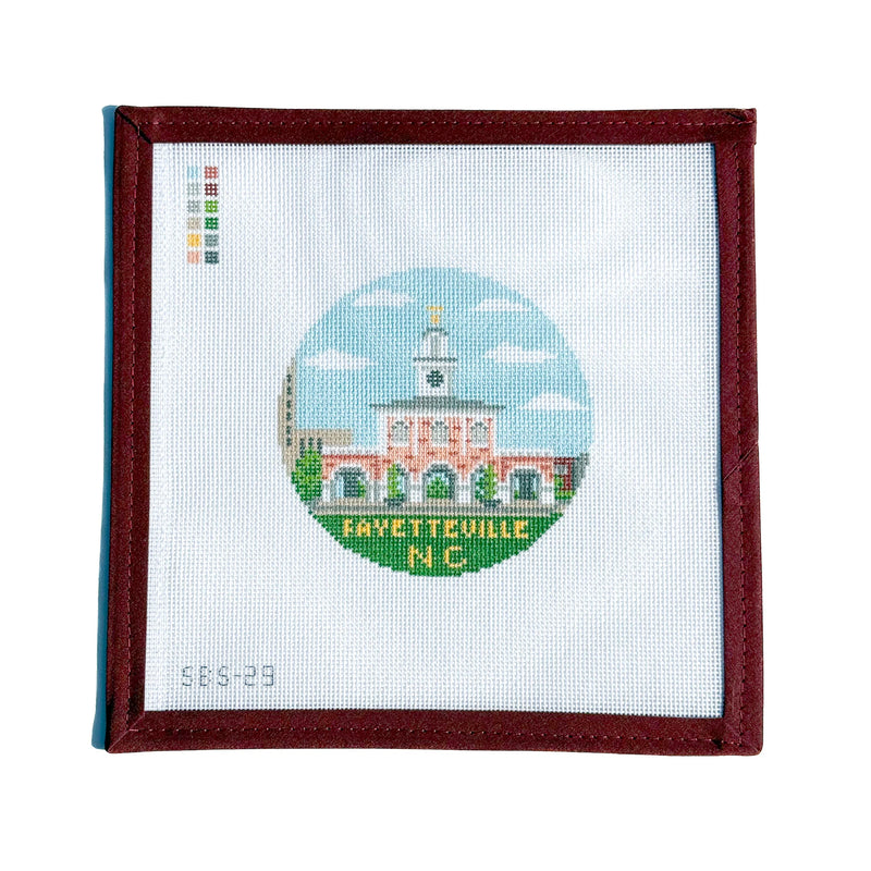 SBS29 Fayetteville Market House 4” Round