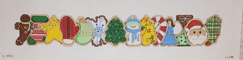 LL-APR-1 Christmas Cookies Apron Row