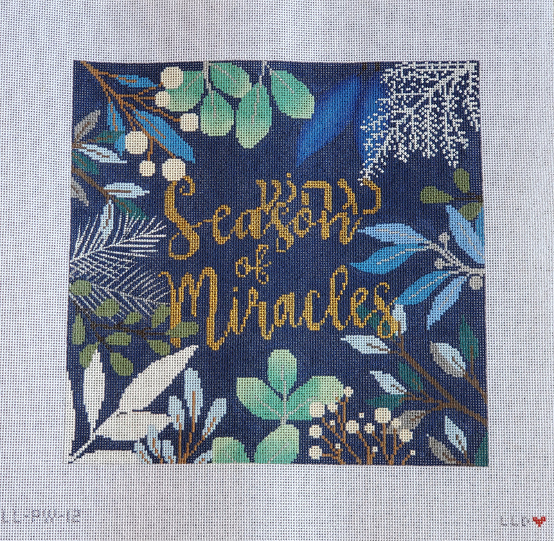 LL-PW-12 Season of Miracles Botanical Pillow