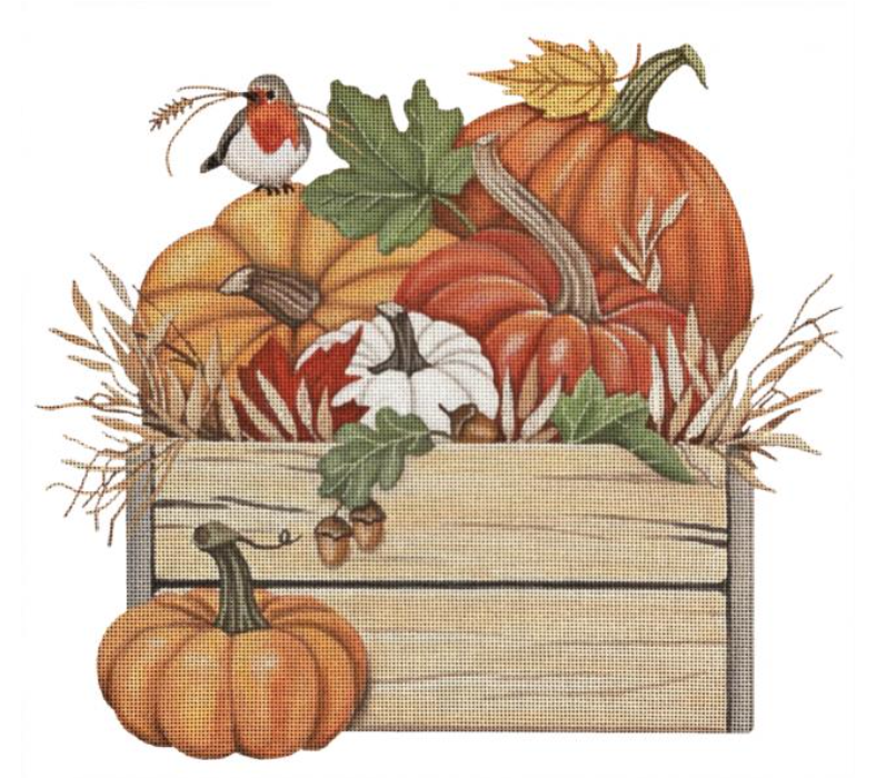 MLT726 Pumpkin Crate