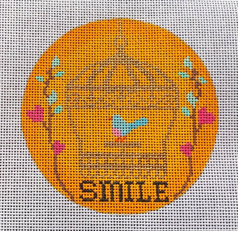N128D “Smile" Birdcage Ornament