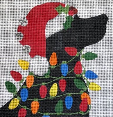 HO2294 BLACK LAB CHRISTMAS