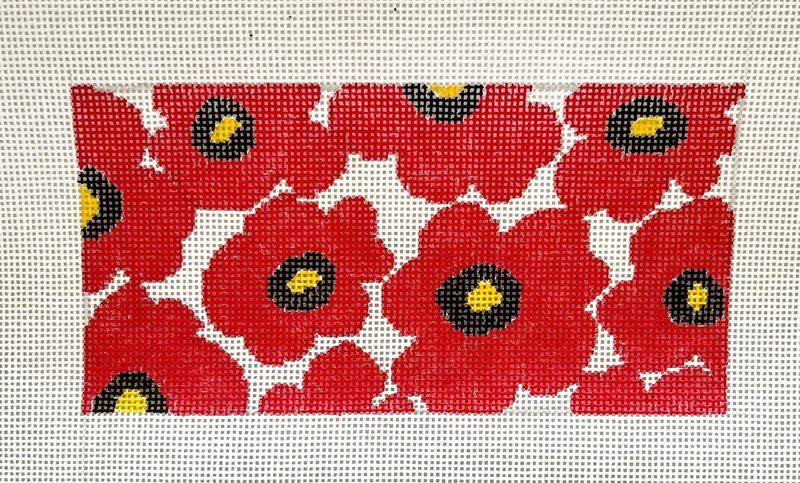 24-341 Red Poppy 3 x 6