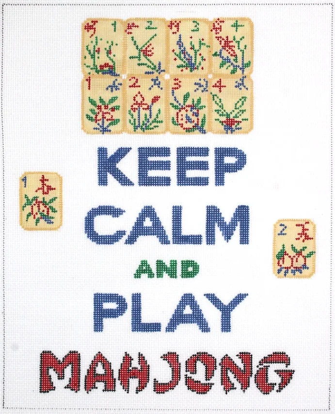 "Keep Calm and Play MahJong"