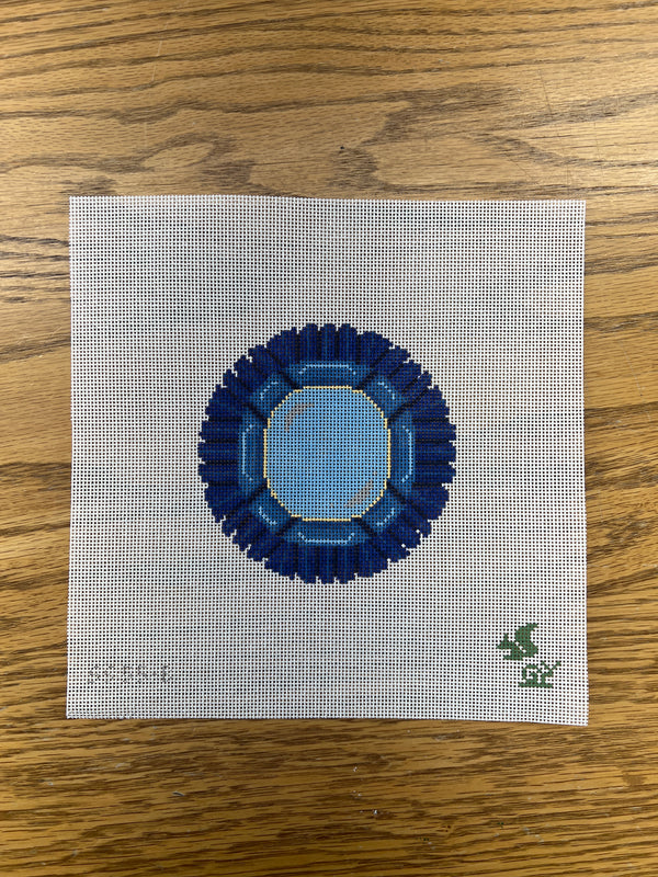 SS55-B  Championship Rosette-Blue