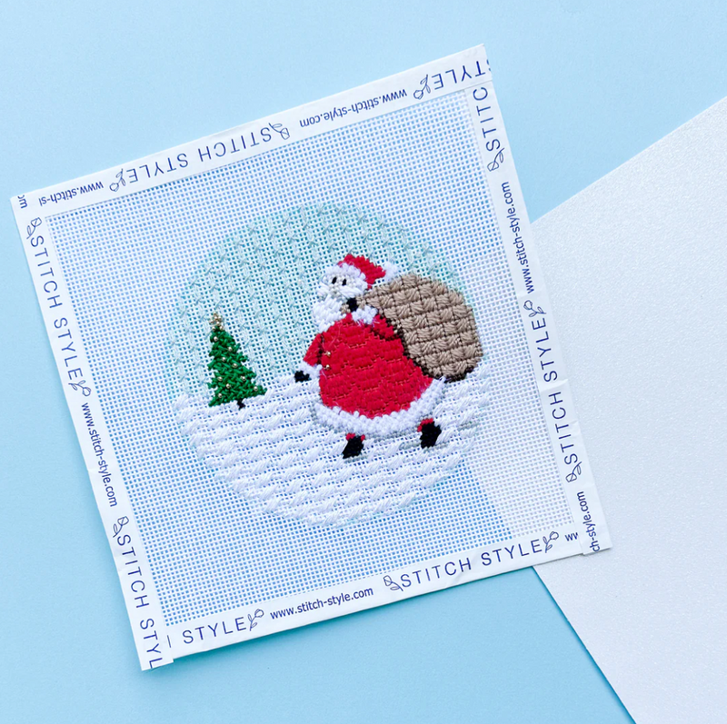 SS140 - North Pole: Santa with Toy Sack Ornament