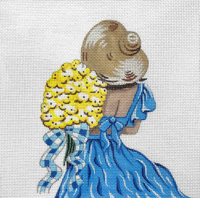 AP4741  YELLOW BOUQUET & SUNHAT