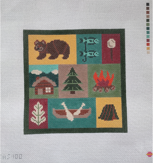 SAS-0100  Cabin Patchwork