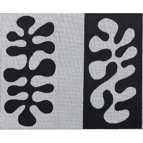 ZE 1001 Cutouts Black & White EGC