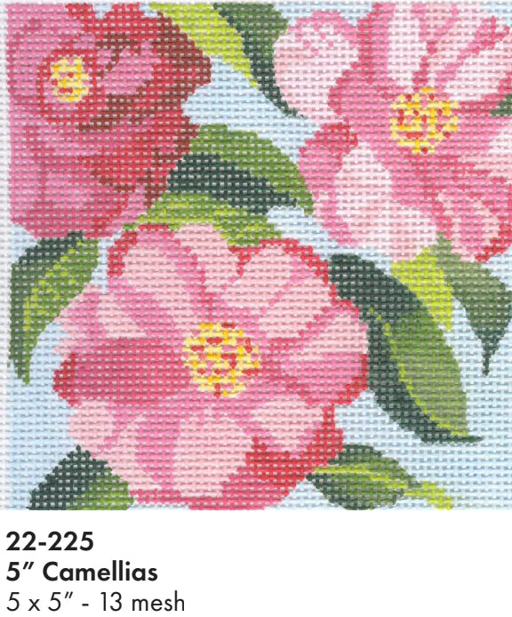 22-225 Camellia 5” square -13 mesh