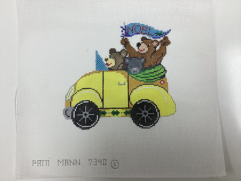 orn. Yellow  VW/ bears 7340