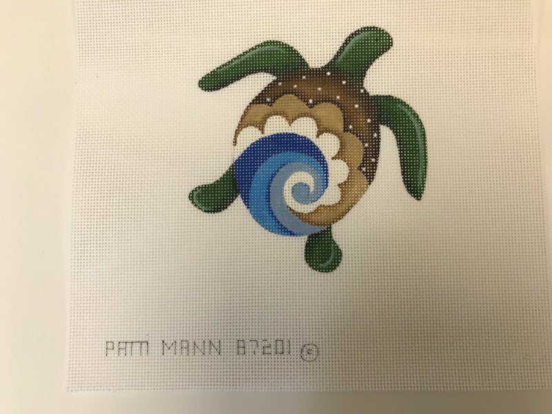 87201-MIN-turtle with wave and sand