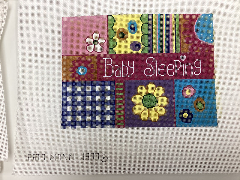 sign, "baby sleeping" pastels 11308