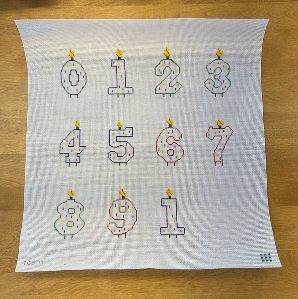 TGS11  Candle Number Set Small