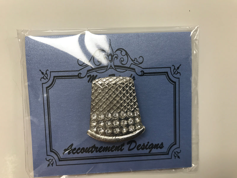 Accoutrement Designs Needleminder  Thimble Jeweled